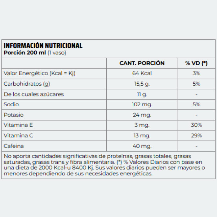 EXTREME ENERGY SOBRE 40GR - NUTREMAX