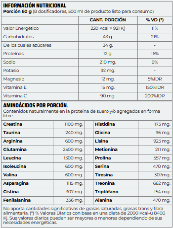 RECOVERY DRINK X 540G - NUTREMAX