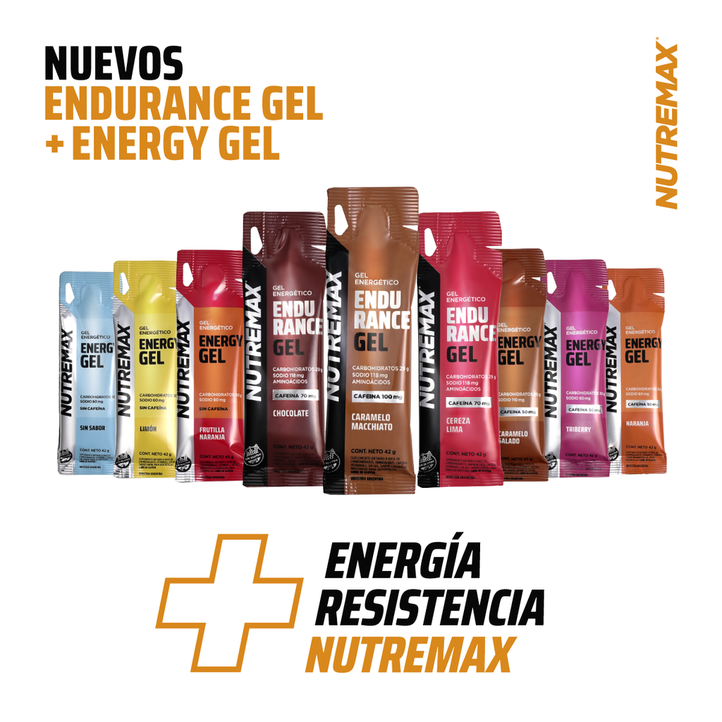 ENERGY GEL s/CAFEINA NUTREMAX