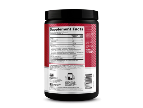 AMINO ENERGY X 30 SERV ON OPTIMUM NUTRITION