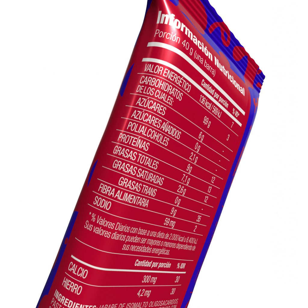 BARRITA SNACK BAR 40gr GENTECH