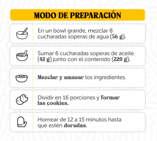 PRE MEZCLA COOKIES PROTEICAS 220GR