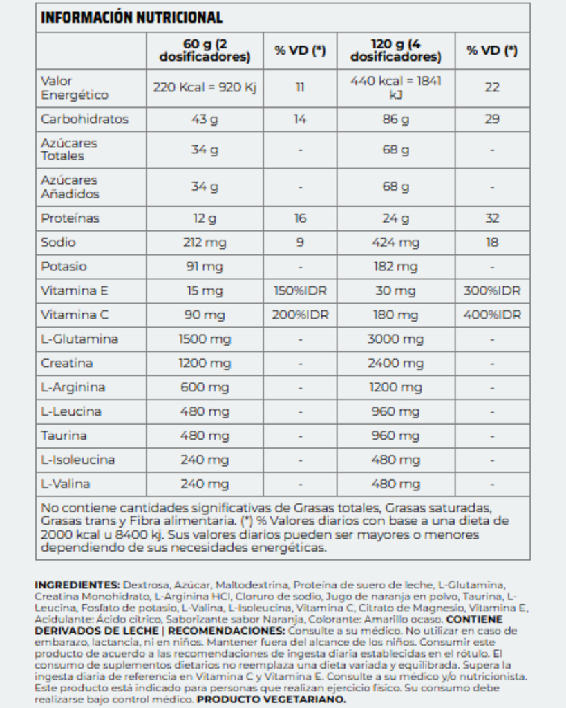 RECOVERY DRINK X 900G DOYPACK - NUTREMAX