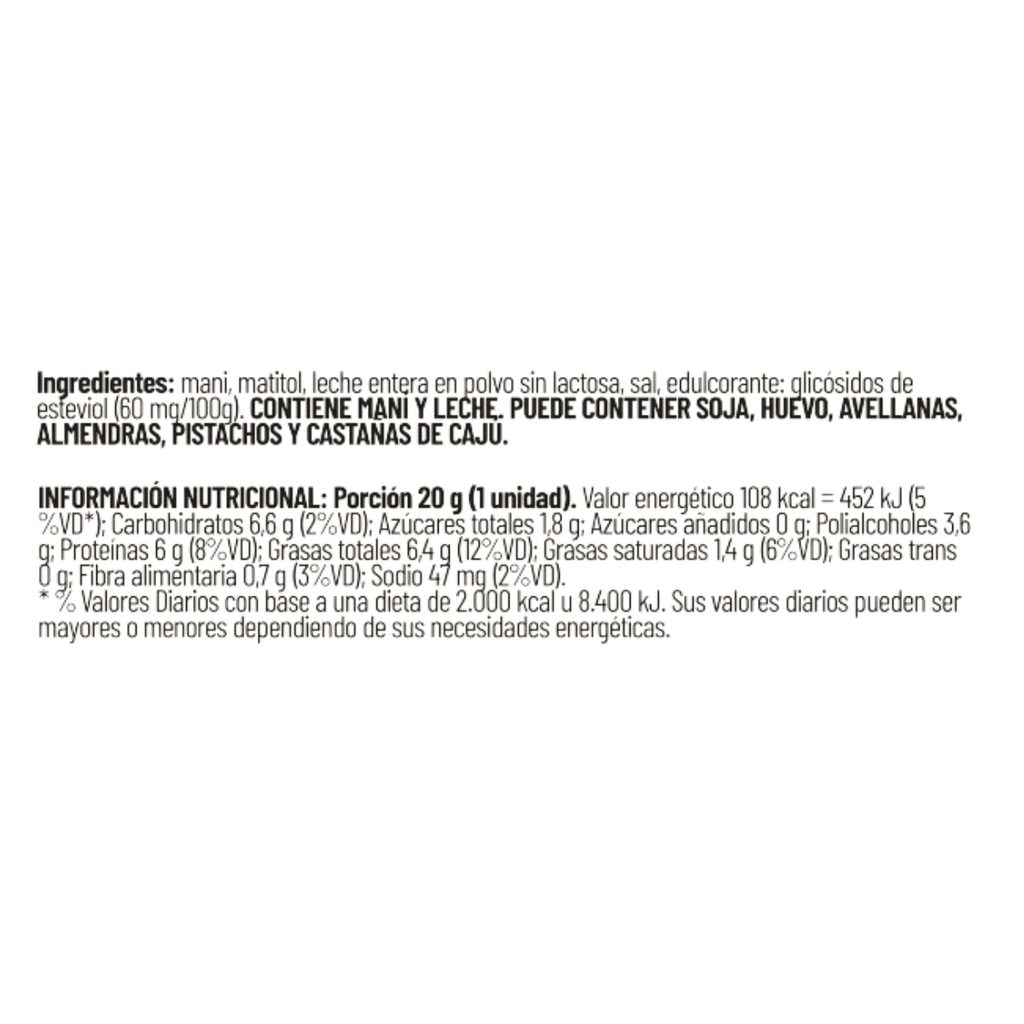 PASOCA SNACK PROTEICO 20g BENDU