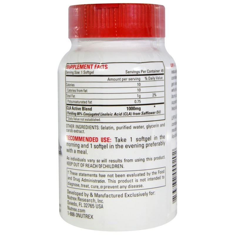 CLA 90 CAP NUTREX 