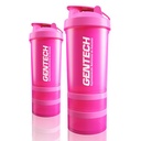 SHAKER BLENDER PINK GENTECH (CON COMPARTIMIENTOS)