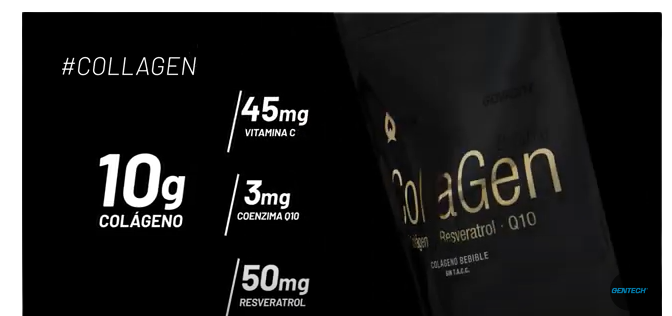 COLLAGEN COLAGENO BEBIBLE  x 360grs DOY PACK GENTECH