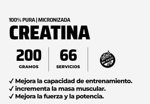 CREATINA 200G  - NUTREMAX