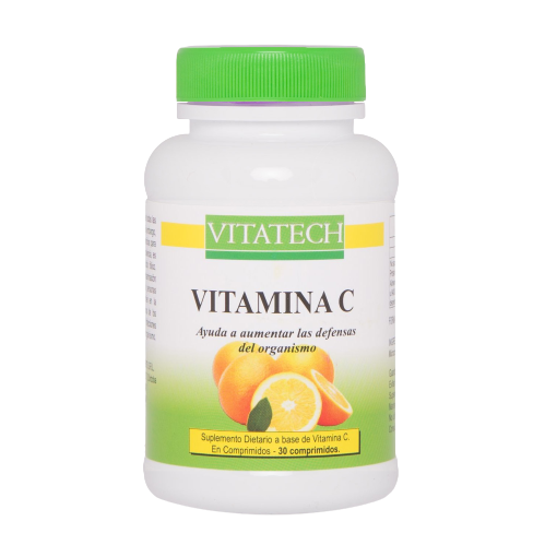 VITAMINA C 500mg X 30 COMP VITATECH