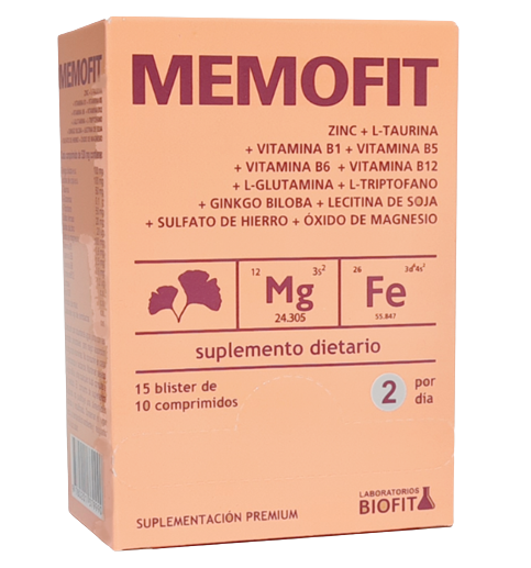 BLISTERA MEMOFIT BIOFIT 150 COMP