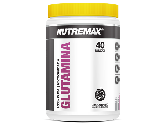 GLUTAMINA X 200G  - NUTREMAX