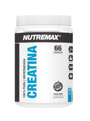 CREATINA 200G  - NUTREMAX