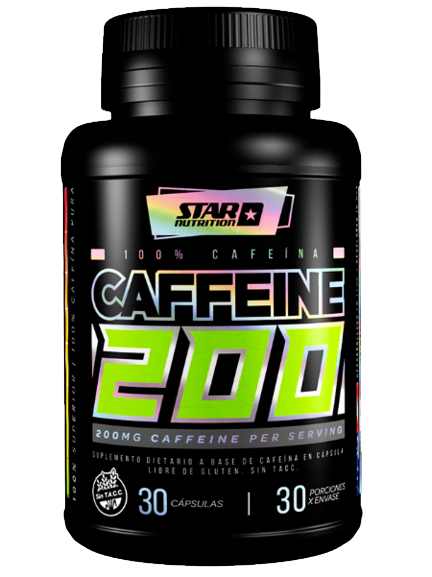 CAFFEINE 200 x 30 CAPS STAR NUTRITION