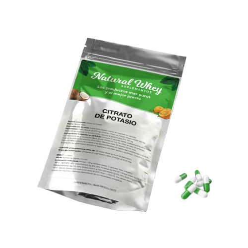 CITRATO DE POTASIO 60 CAPSULAS NATURAL WHEY