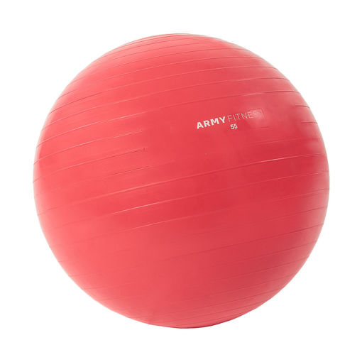 GYM BALL 55 CM Roja