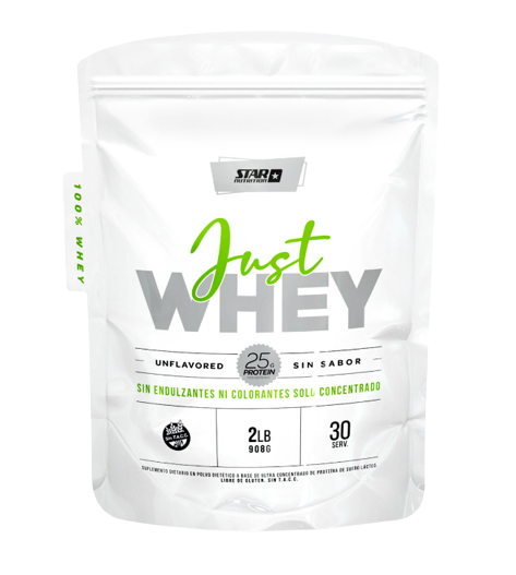 JUSTWHEY  2lbs DOY PACK STAR NUTRITION