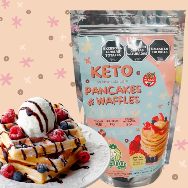 PANCAKE KETO 200gr sin tacc REINA FOOD