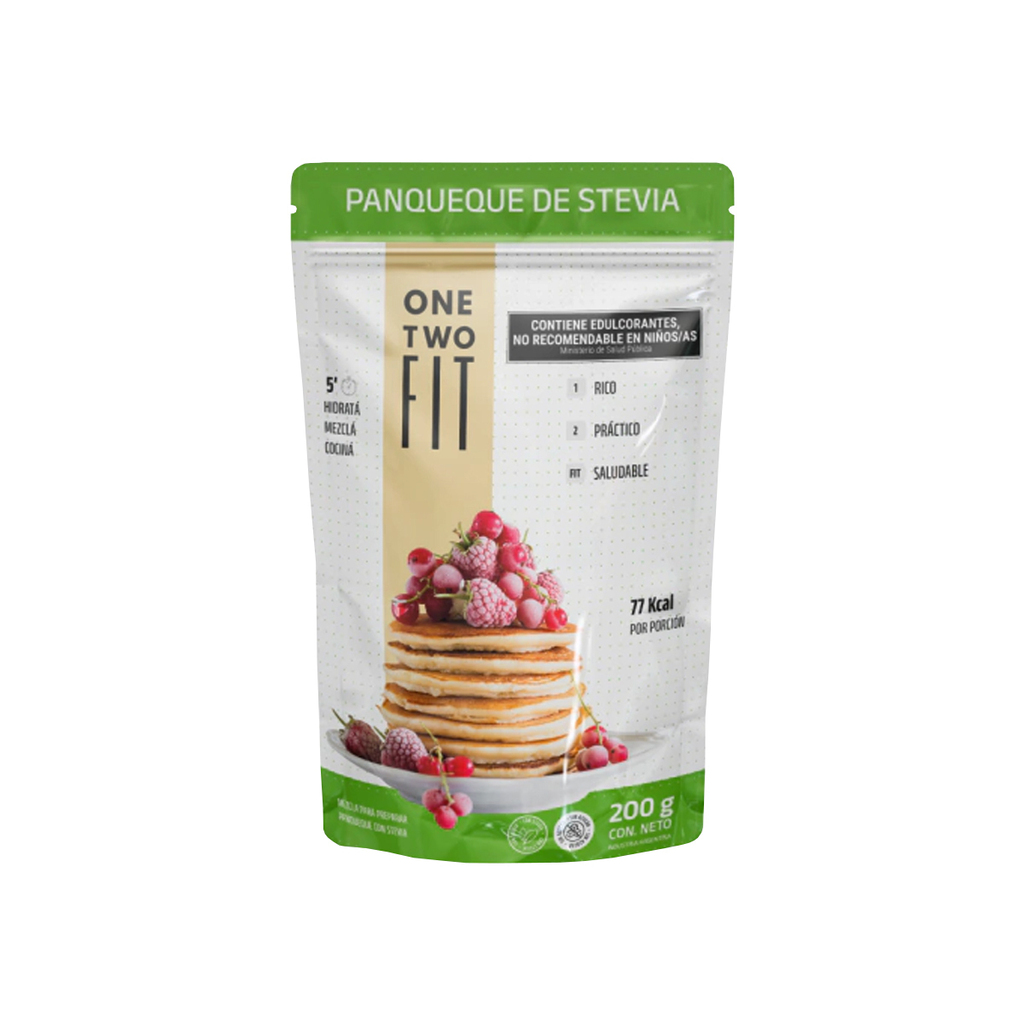 PANCAKE PROTEICO STEVIA 200gr ONE TWO FIT