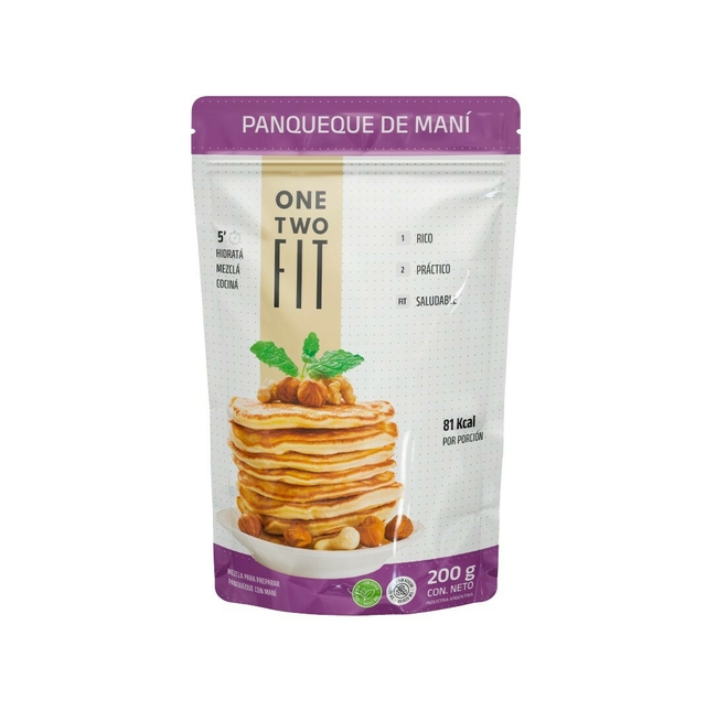 PANCAKE PROTEICO MANI 200gr ONE TWO FIT