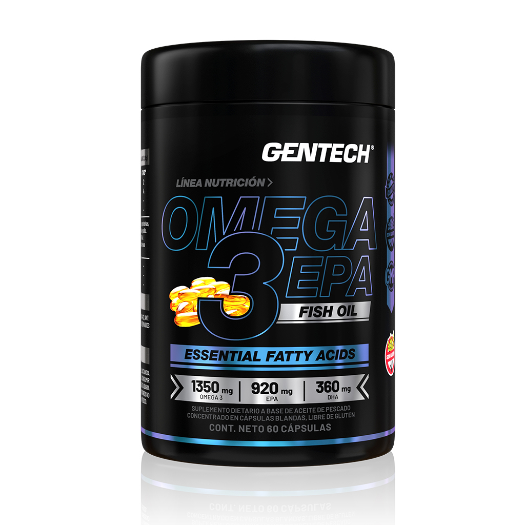 OMEGA 3 ACEITE DE PESCADO 60 COMP - GENTECH
