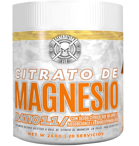 CITRATO DE MAGNESIO 300grms GENERATION FIT