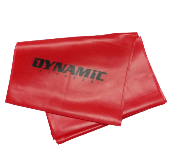 THERABAND BANDA DE LATEX 120CM TENSION BAJA ROJA