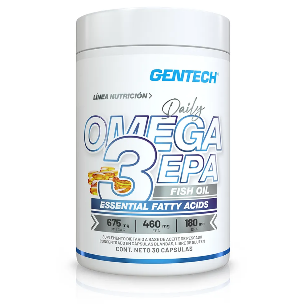 OMEGA 3 ACEITE DE PESCADO 30 COMP - GENTECH