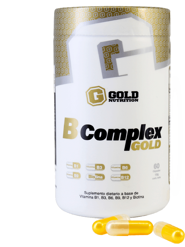 COMPLEX B - 60 CAPS - GOLD NUTRITION