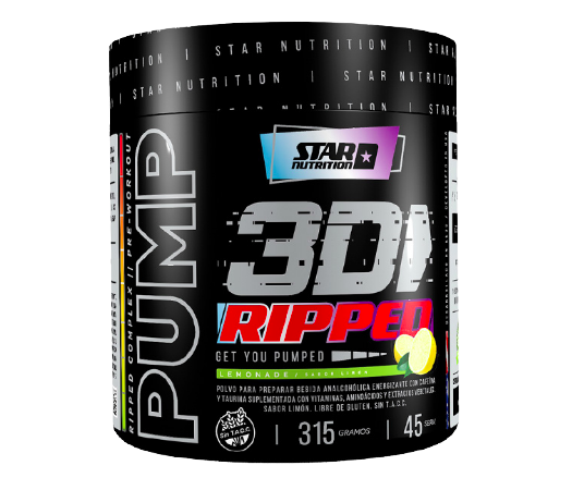 PUMP 3D RIPPED 315gr STAR NUTRITION