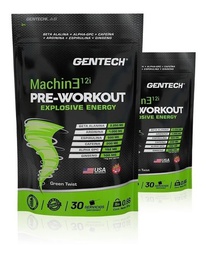 MACHINE 12iPRE WORKOUT x 300g (30 servicios) GENTECH