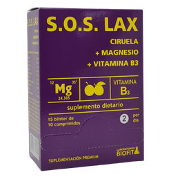 BLISTERA S.O.S LAX BIOFIT - 150 COMP