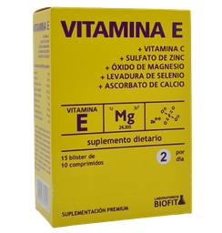 BLISTERA VITAMINA E BIOFIT - 150 COMP