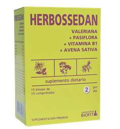 BLISTERA HERBOSSEDAN 15 BLIST 10 COMP BIOFIT