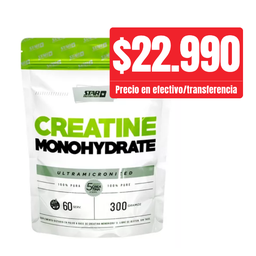 [884] CREATINA MONOHYDRATE EEUU 300gr DOYPACK STAR NUTRITION
