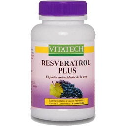 [7798139072533] RESVERATROL PLUS 50MG X 30COMP VITATECH