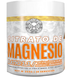 CITRATO DE MAGNESIO 300grms GENERATION FIT